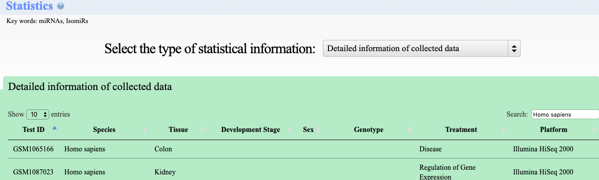 raw seq data list